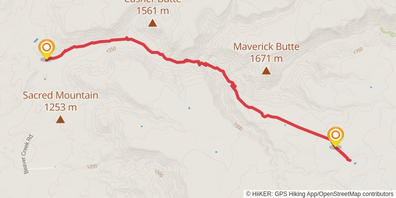 Bell Trail stage 2 Map
