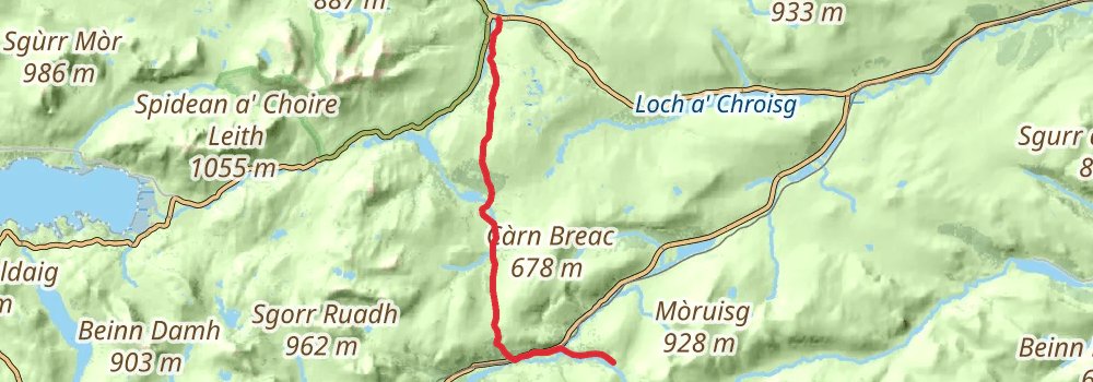 Scottish National Trail stage 35 Map