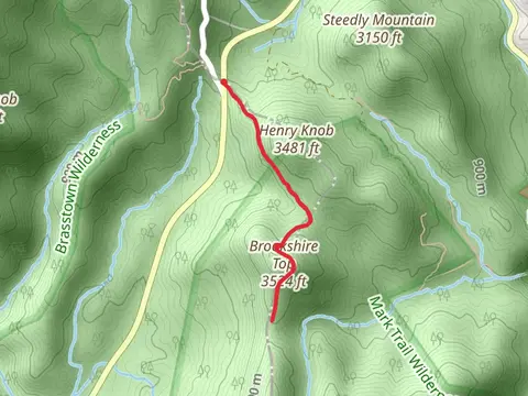 Brookshire Top via Jacks Knob