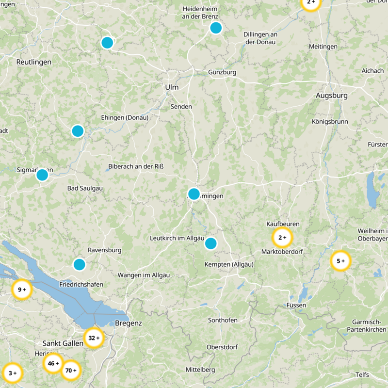 Gemeindeverwaltungsverband Rot-Tannheim Static Map