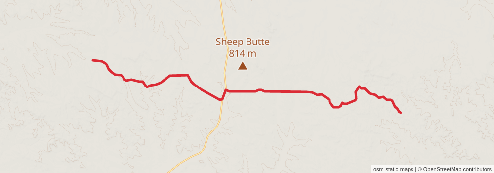 American Perimeter Trail - North Country Primary stage 266 Map