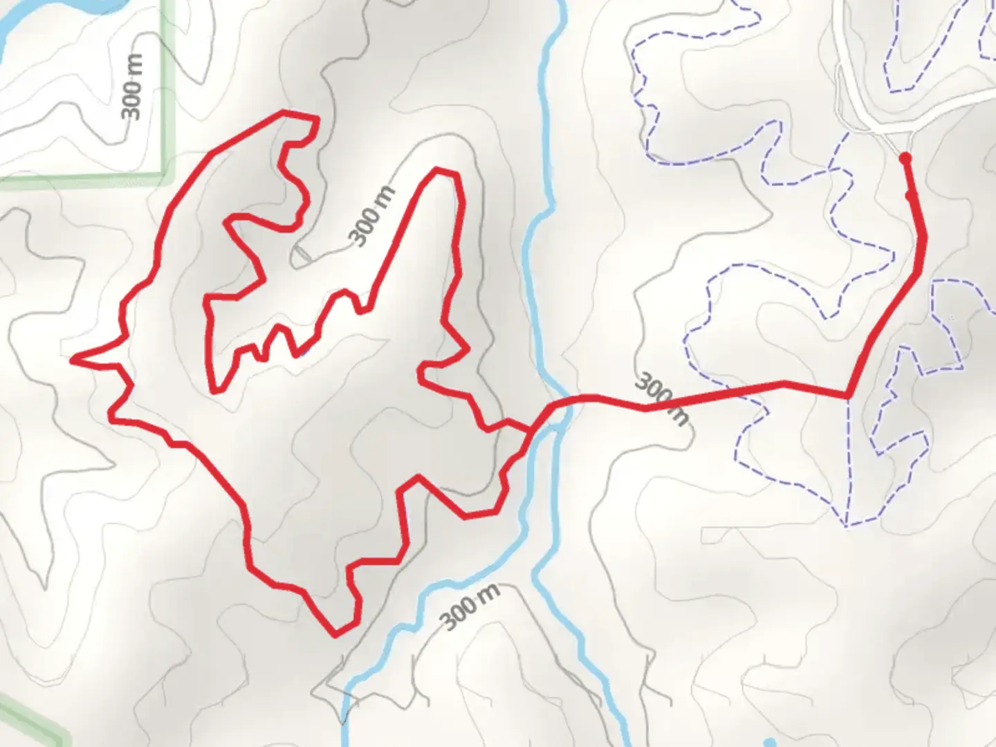 An image depicting the trail Stevens Forest White Unit Trail and its surrounding area.
