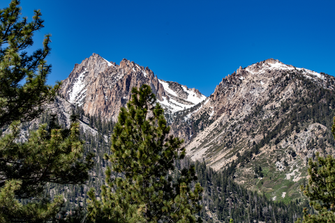 An image depicting the trail Buckeye Pass via Buckeye Canyon Trail and its surrounding area.