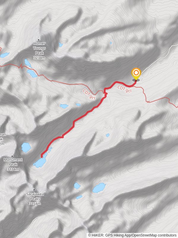 Upper Miner Lakes via Miner Lake Road