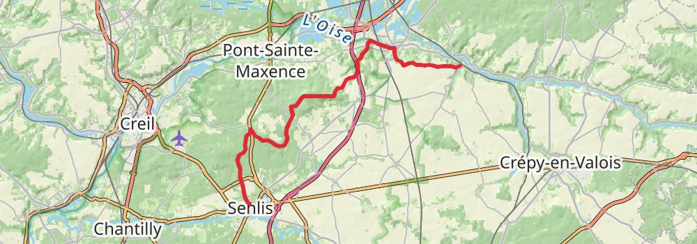 GR 655 Via Turonensis stage 13 Map