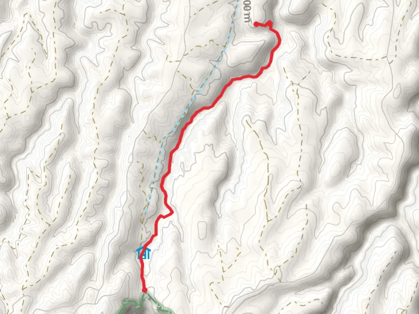An image depicting the trail Arizona Trail from Rim Road 300 and its surrounding area.