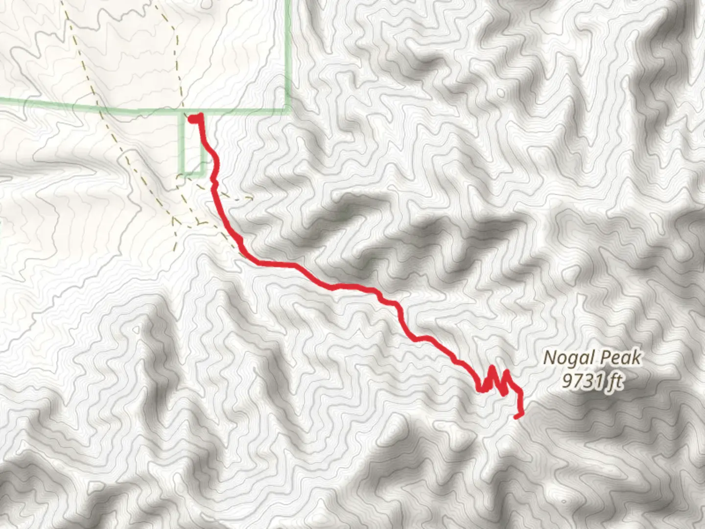 An image depicting the trail Water Canyon Trail and its surrounding area.