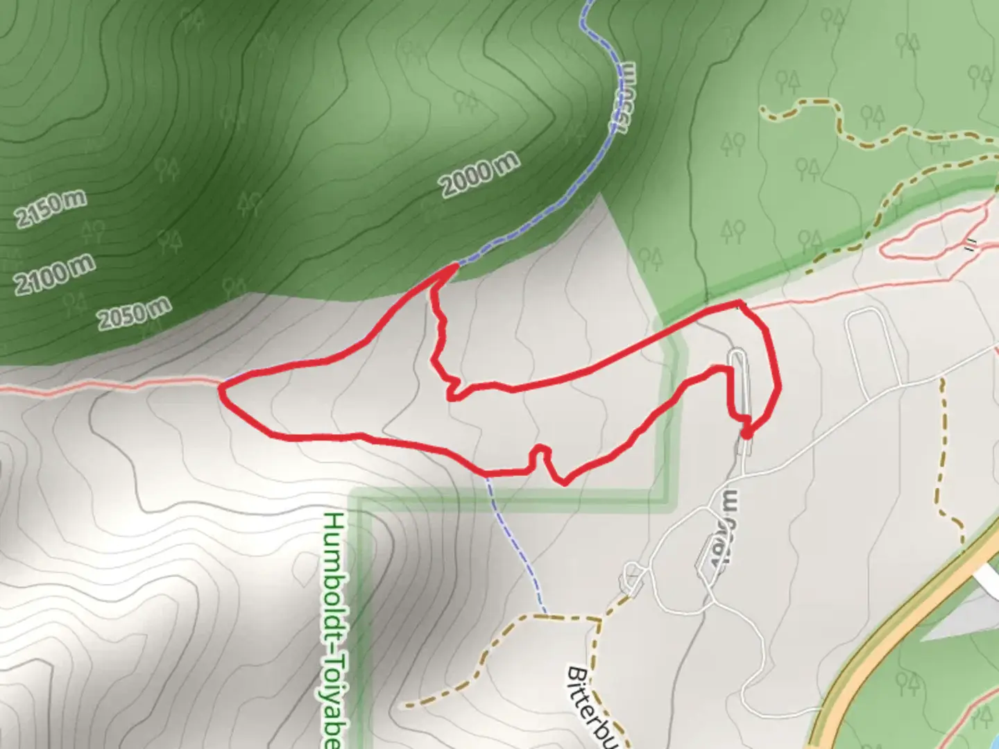 An image depicting the trail Jones - Whites Creek Short Loop and its surrounding area.