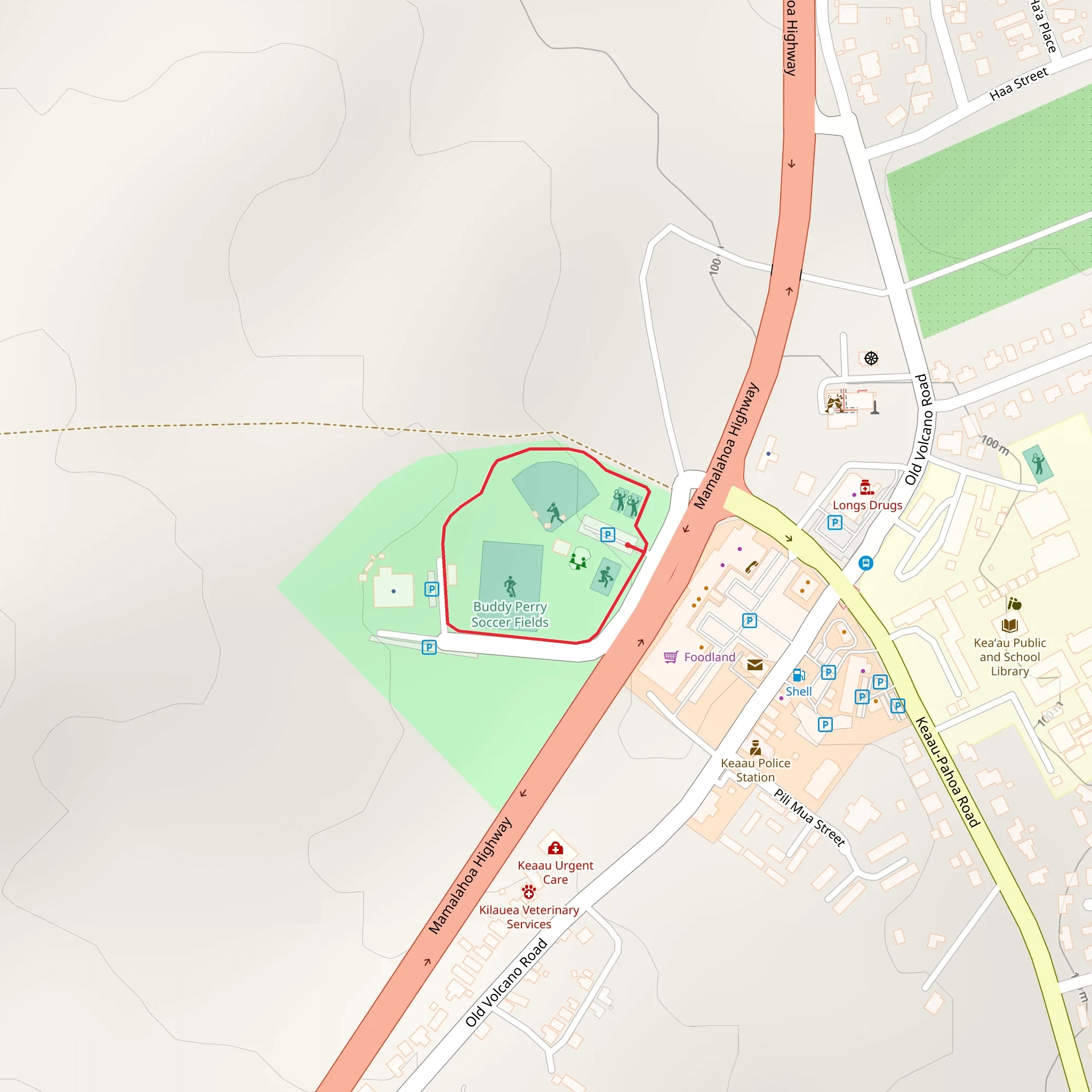 Mamalahoa Highway Loop mobile static map