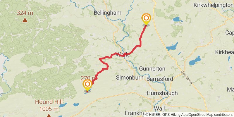Reiver's Way stage 4 Map