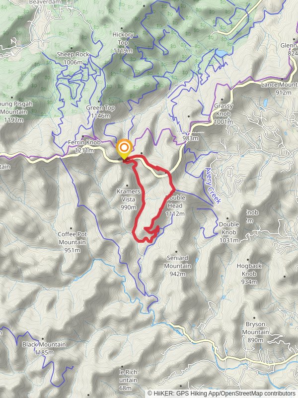 Pine Mountain Trail and Bad Fork Loop Trail