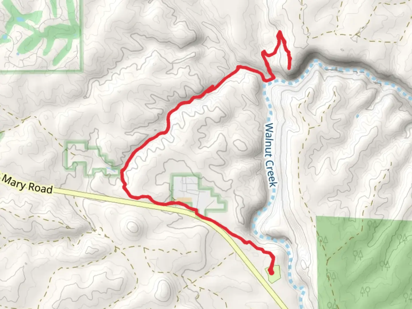 An image depicting the trail Fay Canyon and Arizona Trail and its surrounding area.