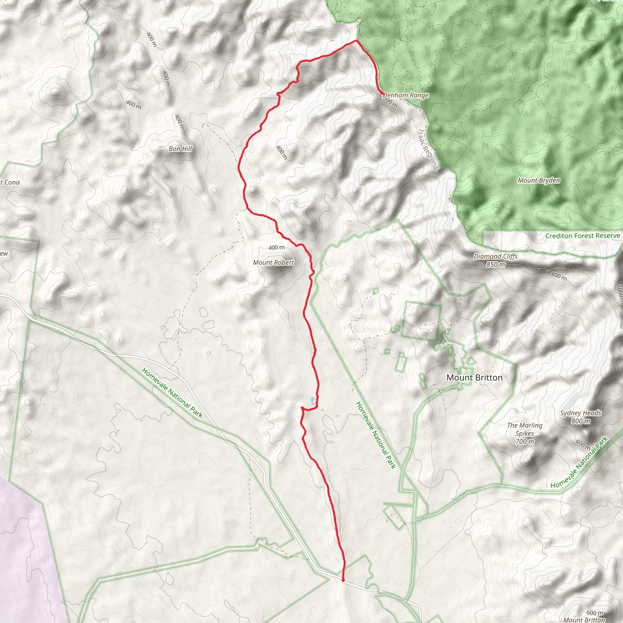 Dray Track mobile static map