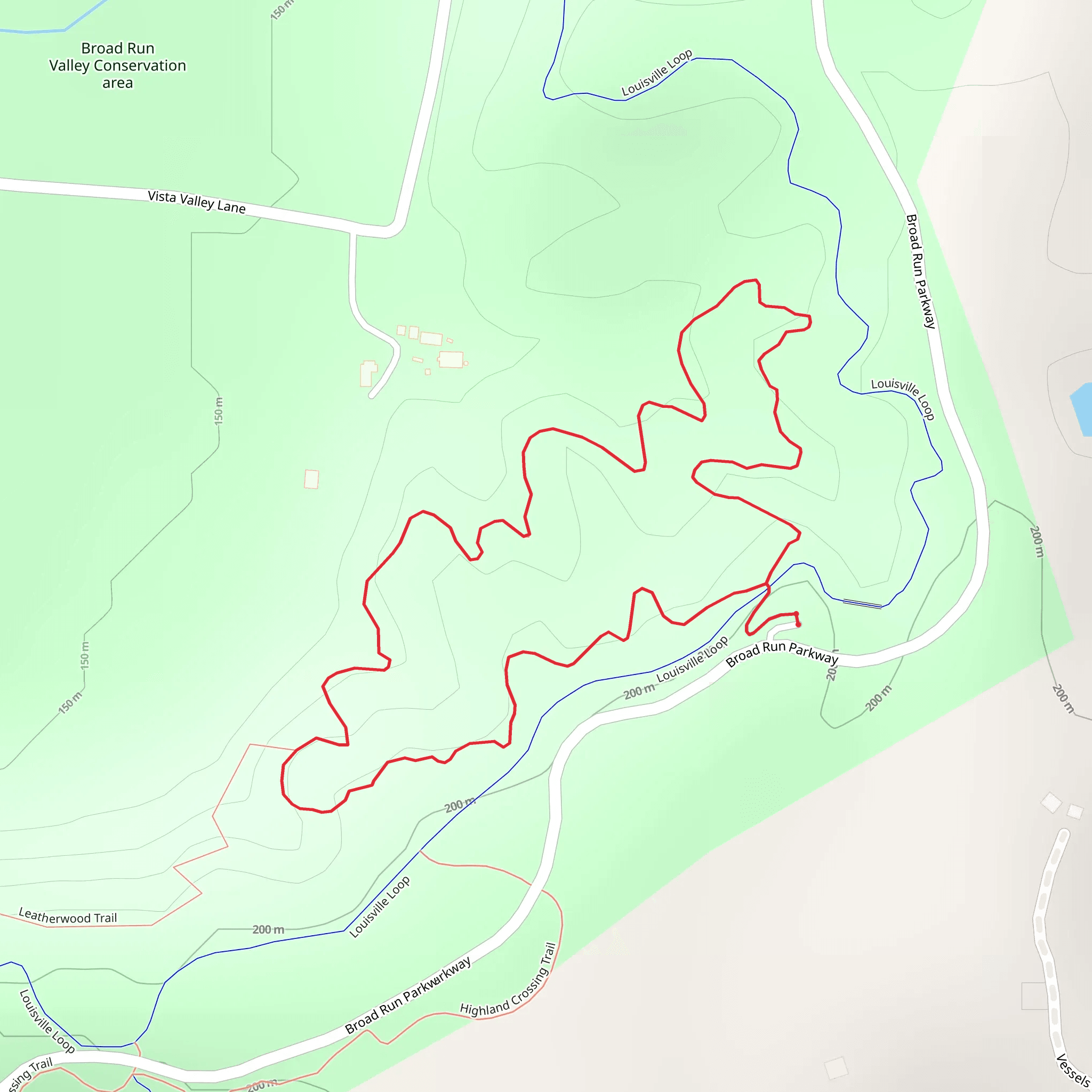 Limestone Gorge Loop Trail mobile static map