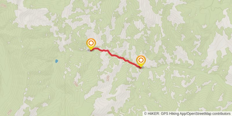 Eightmile Trail stage 2 Map