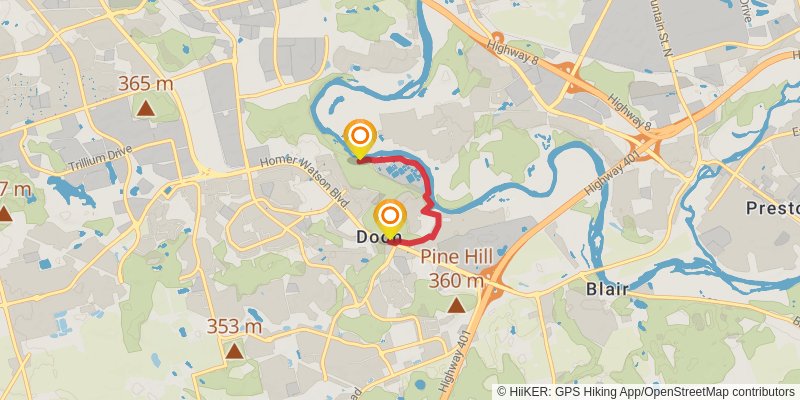 Grand Valley Trail alt 3 Map