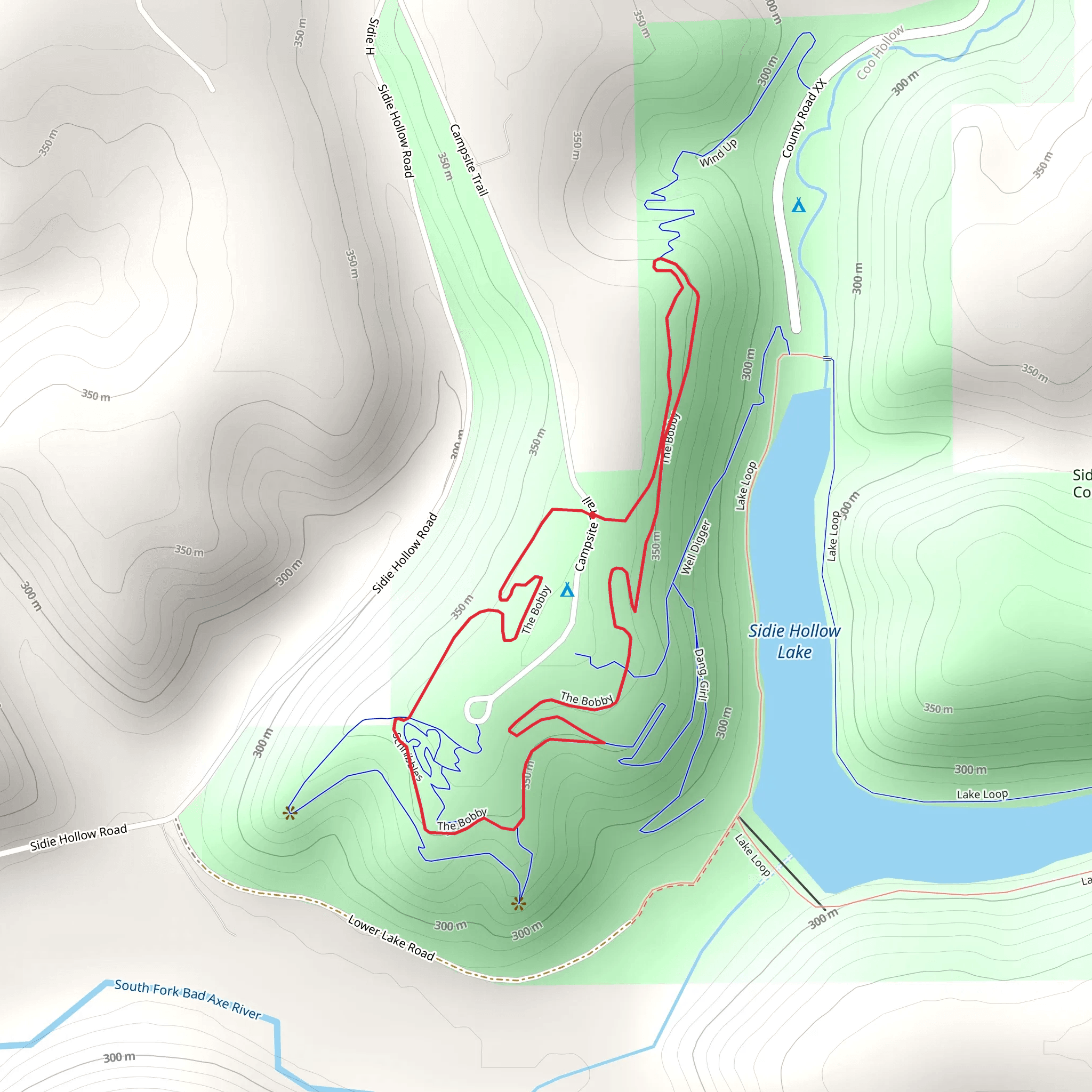 The Bobby Long Loop mobile static map