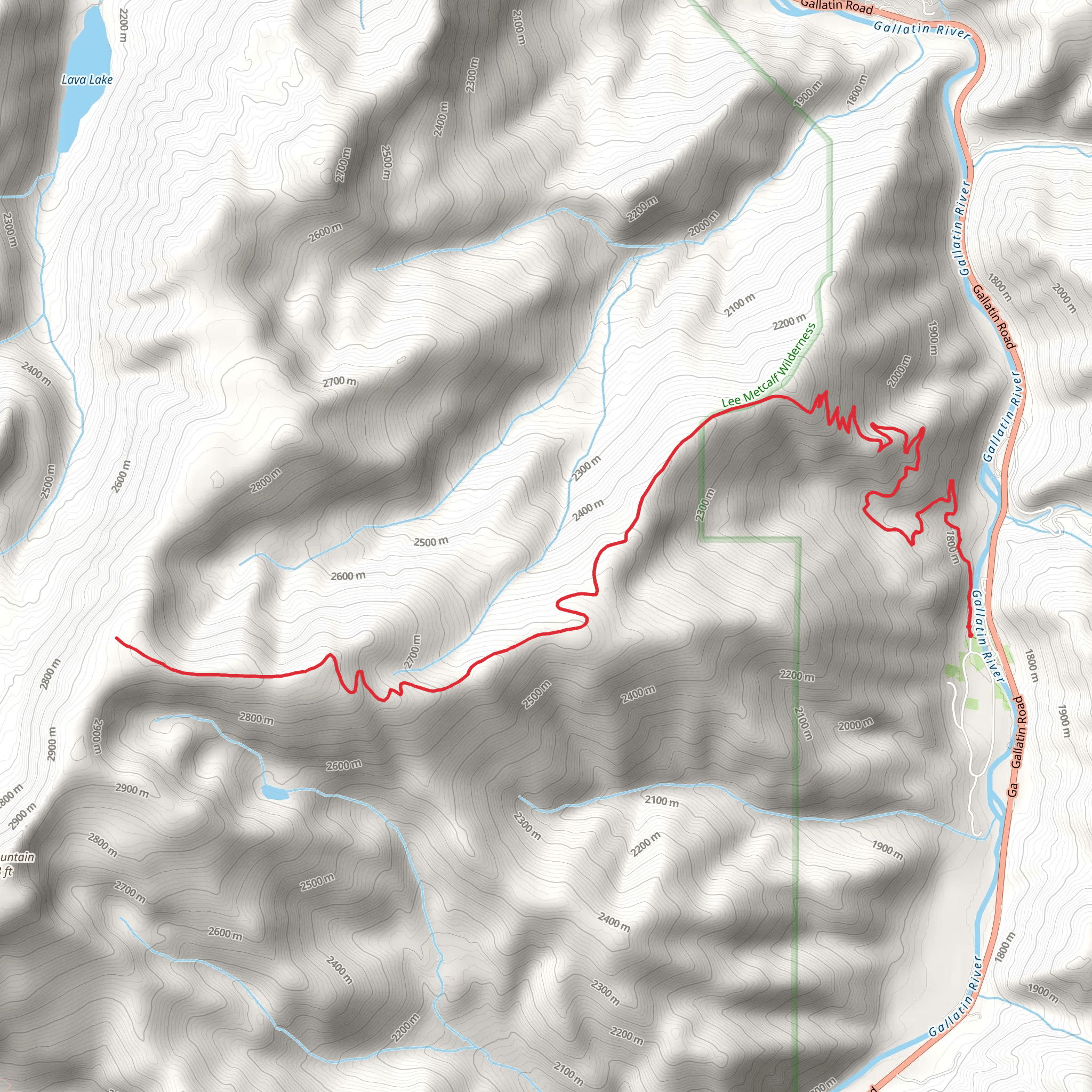 Karst Trail mobile static map