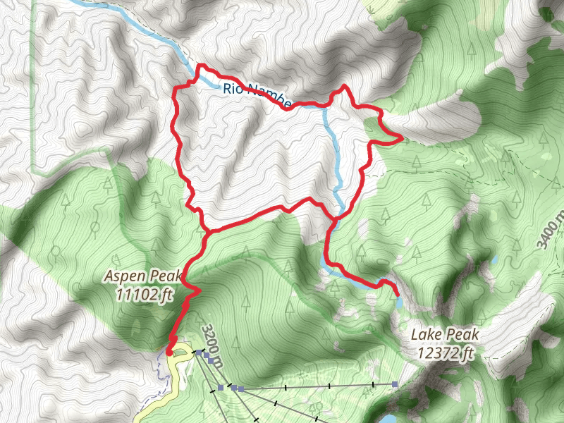 Winsor, Rio Nambe and Nambe Lake Loop Trail