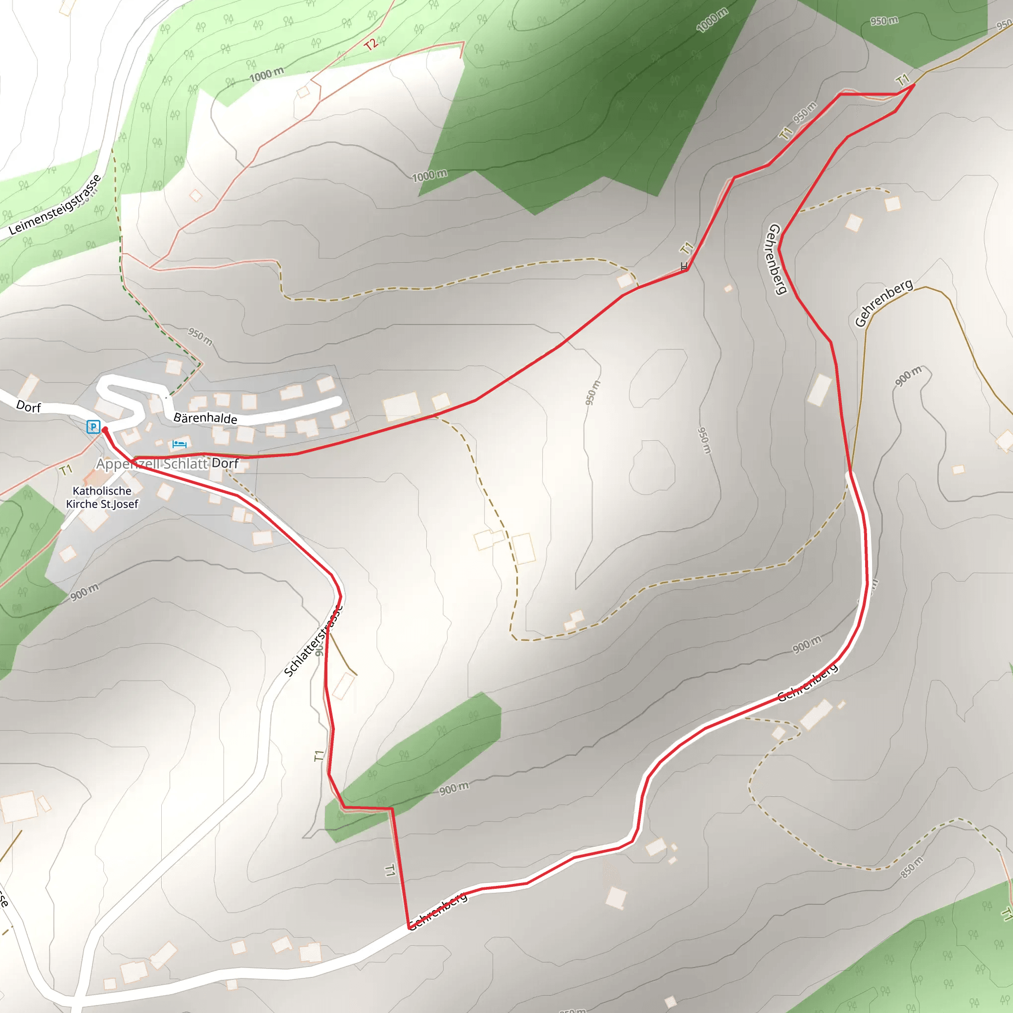 Rondom Schlatt mobile static map