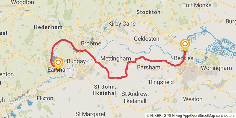 Angles Way stage 3 Map