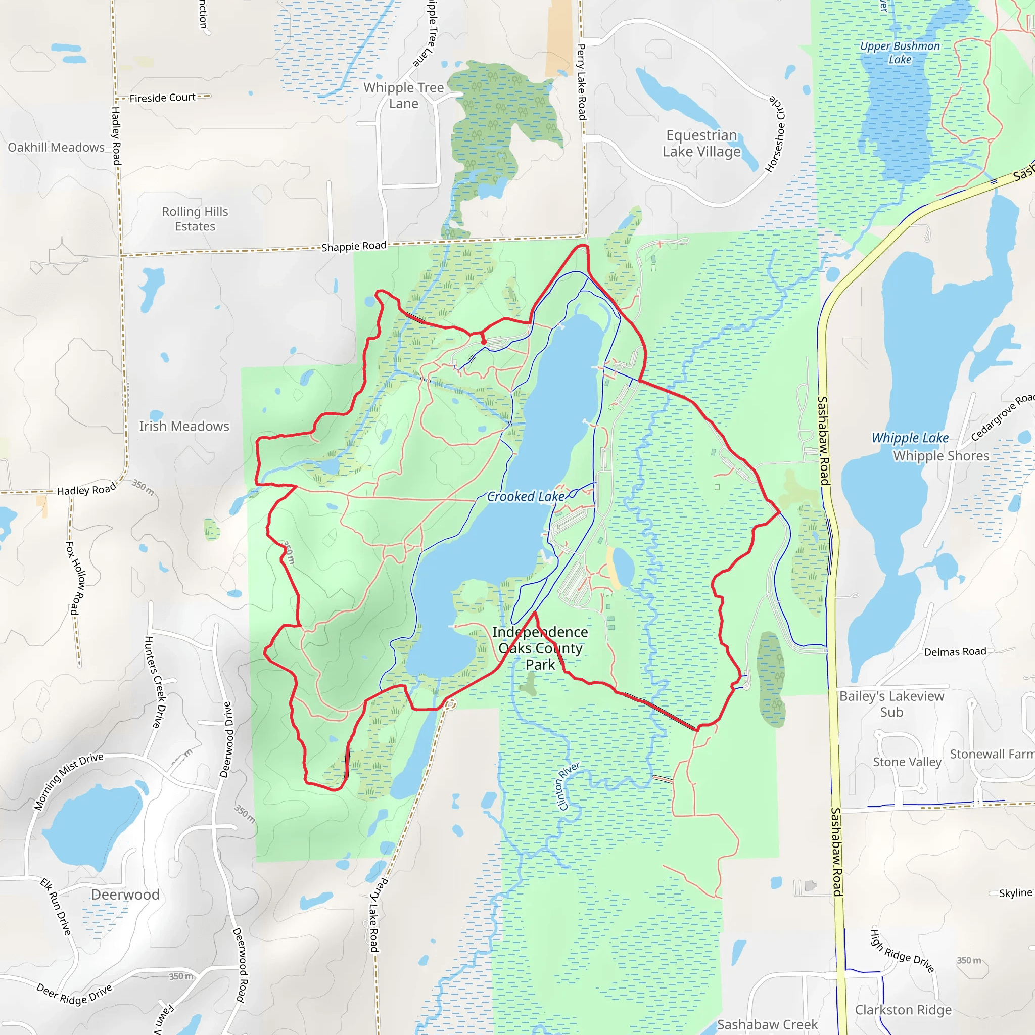 C - Springlake, B - Lakeshore and A - River Loop mobile static map