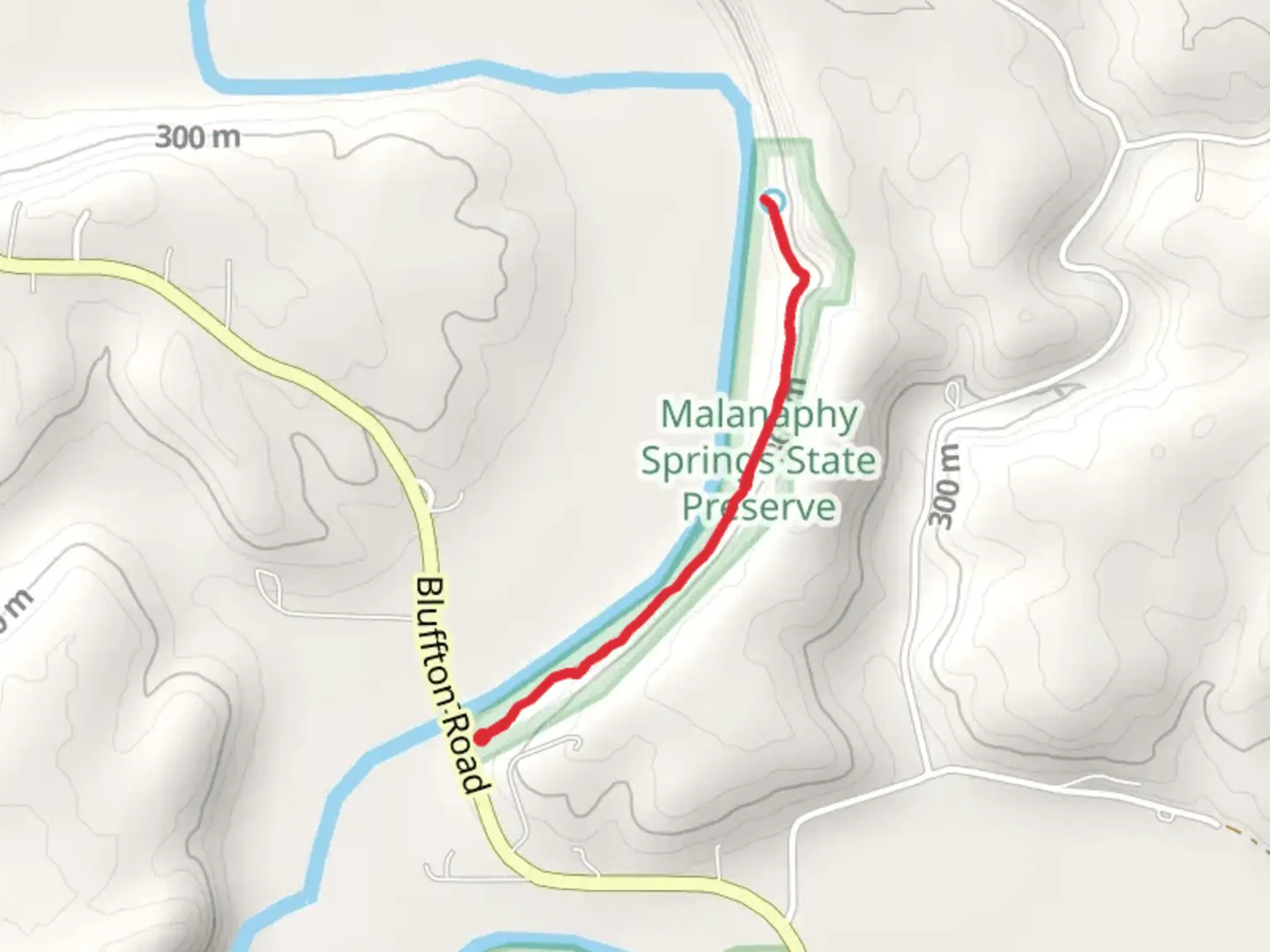 An image depicting the trail Walk along Upper Iowa River and its surrounding area.