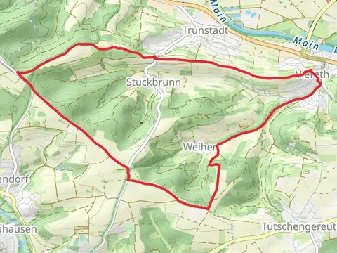 Viereth Trunstadt and Weiher Loop via Weinberg