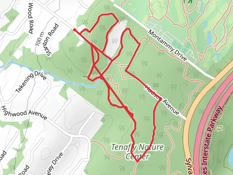 White - De Fillipi and Purple Loop Trail