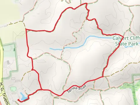 Red and White Loop Trail