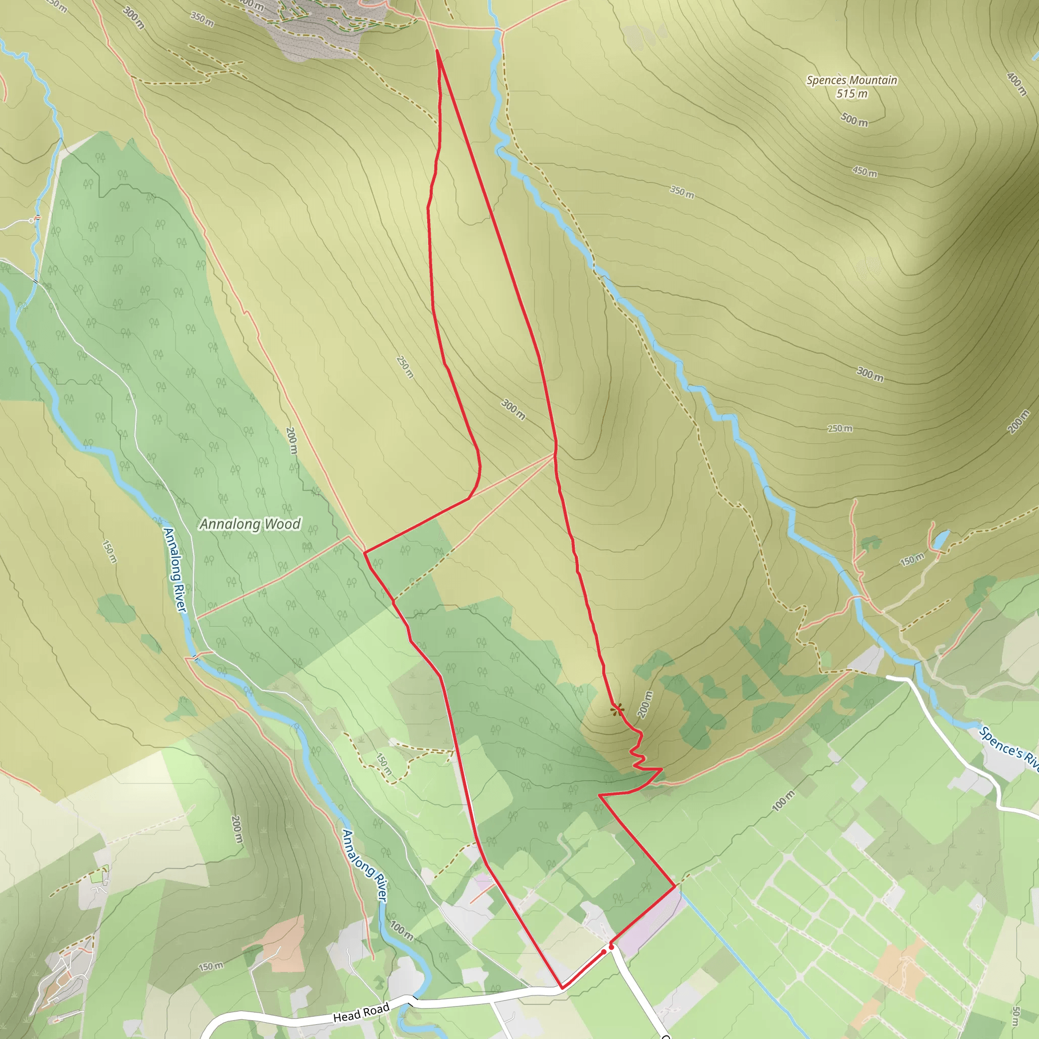 Rocky Mountain mobile static map