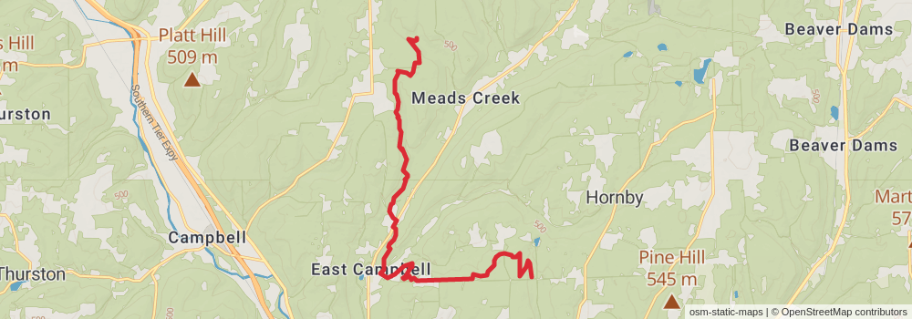 American Perimeter Trail - Northern Appalachian Primary stage 45 Map