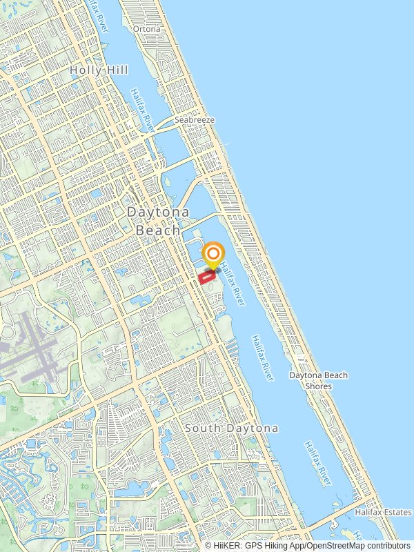 East Coast Greenway in Bethune Point Park Loop