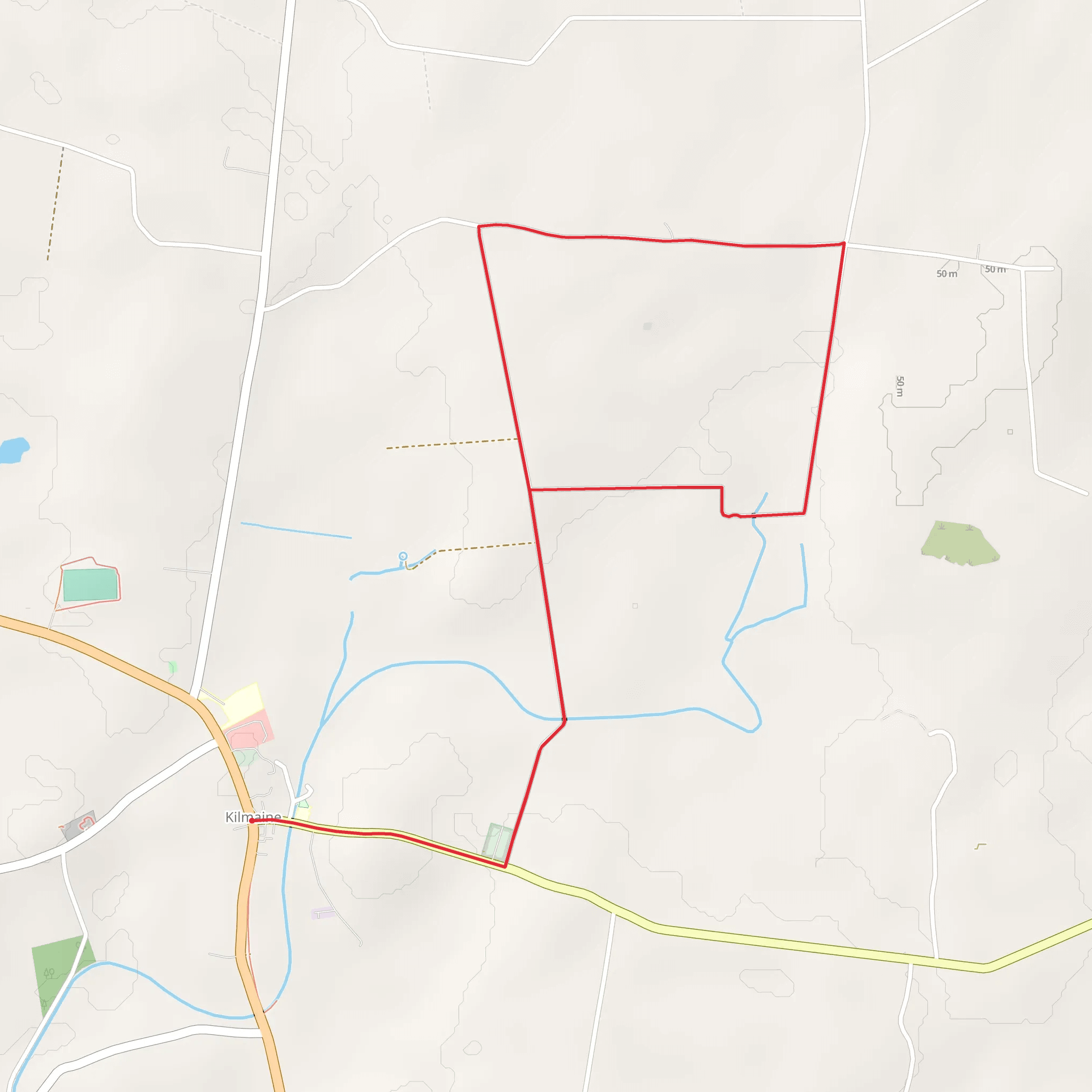 Kilmaine - Killernan Loop mobile static map
