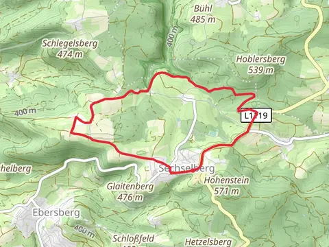 Wasserfallweg and Hauptlinie des SAV loop