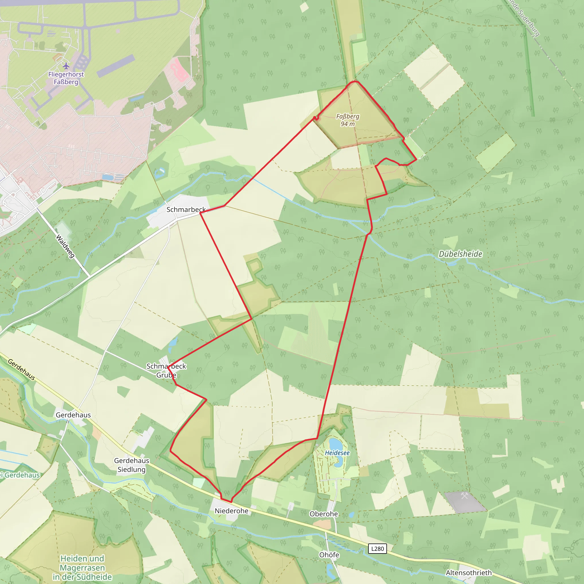 Wacholder Park Loop mobile static map
