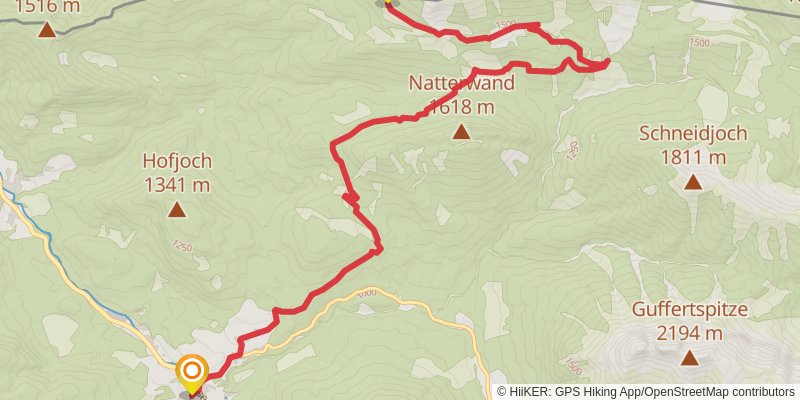Die Alpenüberquerung alt 3 Map