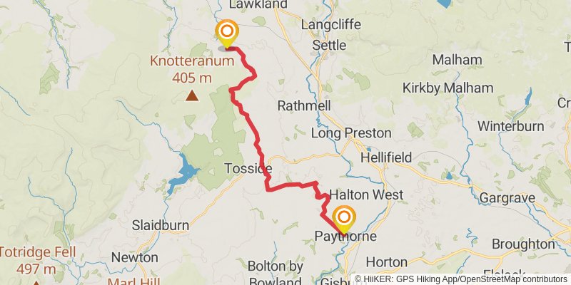 Yorkshire Round stage 13 Map