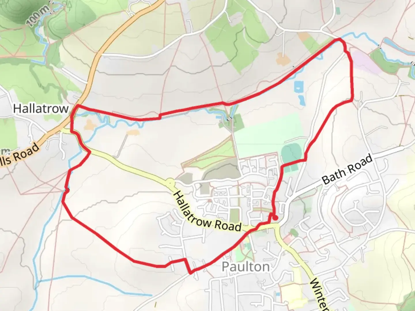 An image depicting the trail High Littleton Park Loop and its surrounding area.