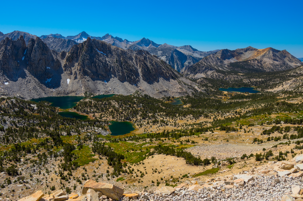 Kearsarge Pass and Bubbs Creek Trail