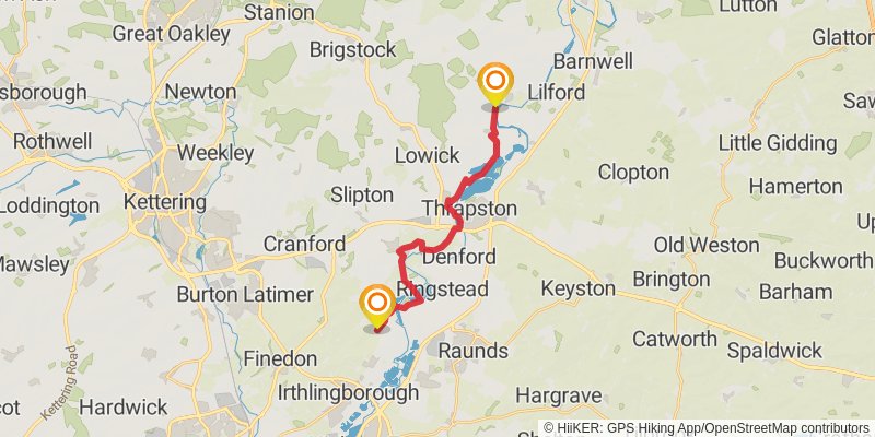 Nene Way stage 4 Map