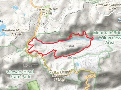 Coldspring Branch, Jones Gap and Silver Steps Loop Trail