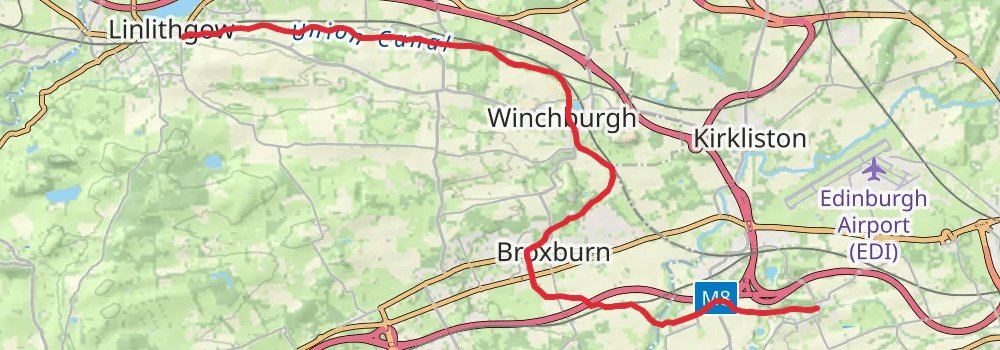Scottish National Trail stage 9 Map