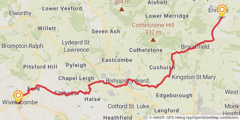 Land's End Trail stage 8 Map