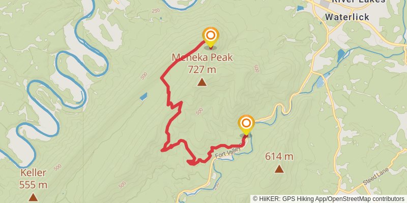 Signal Knob Loop Trail stage 2 Map