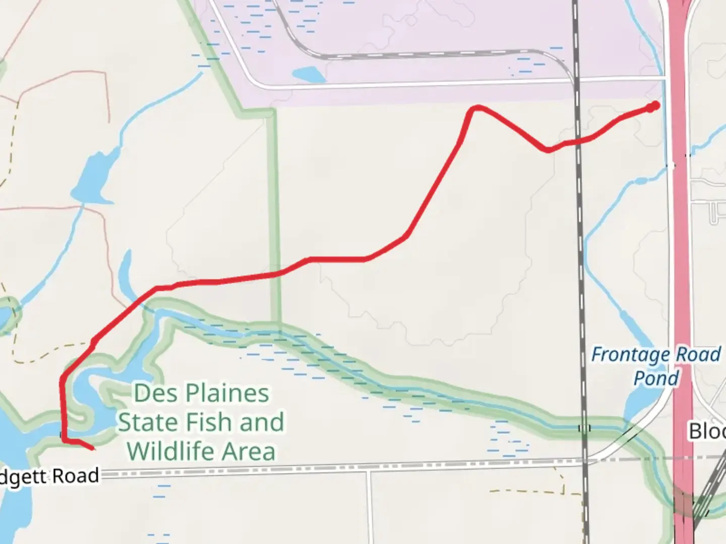 An image depicting the trail Grant Creek Walk and its surrounding area.