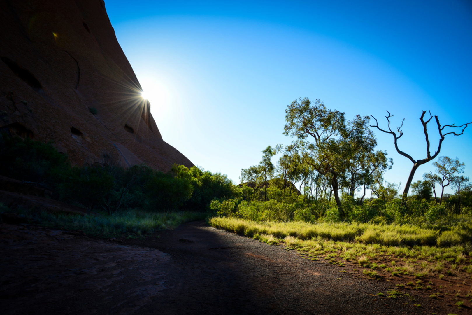 An image depicting the trail Liru Walk and its surrounding area.