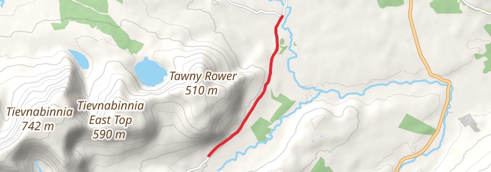 Connemara and the West of Ireland 7-Day Challenging Tour (Hillwalk Tours) alt 3 Map