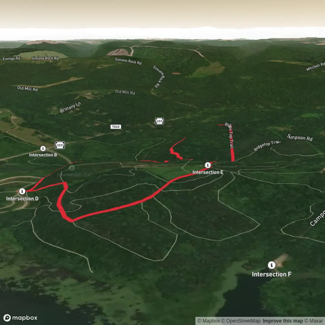 An image depicting the trail Ridge Top Trail and its surrounding area.