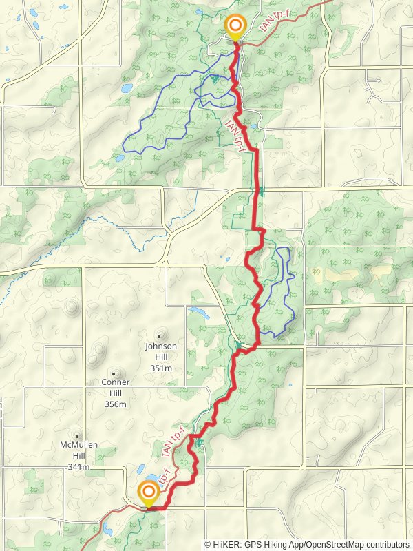 Kettle Moraine State Forest-Northern Unit Main and Ice Age Trail